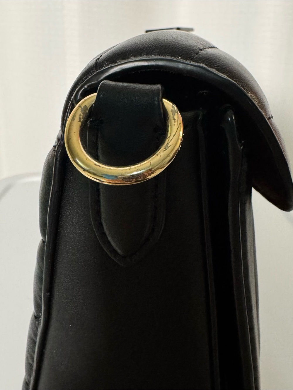 Coach Georgie Shoulder Bag with Puffy Quilting in Black - Picture 11 of 12